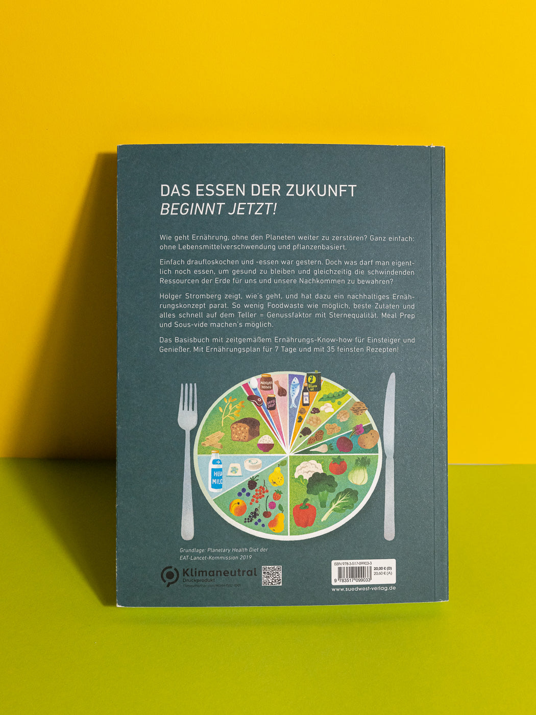 Rückansicht Buch “Essen ändert alles” von Holger Stromberg 